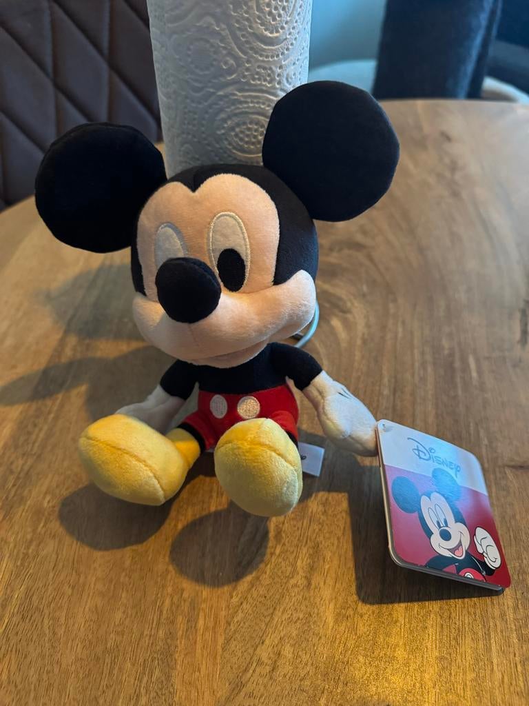 Disney Knuffels: Mickey, Minnie en Simba - Nieuw met label, Verzamelen, Disney, Ophalen of Verzenden, Mickey Mouse, Nieuw, Knuffel