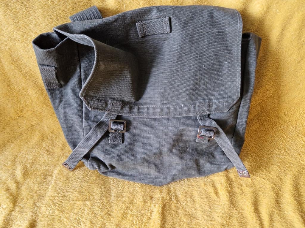 Ransel van de landmacht ( canvas schouder tas), Verzamelen, Militaria | Algemeen, Ophalen of Verzenden