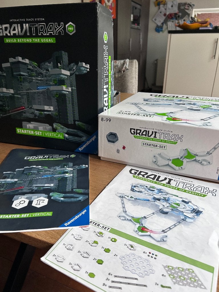 Gravitrax starter-set, starter-set verticaal en zipline, Ophalen of Verzenden, Zo goed als nieuw, Overige merken