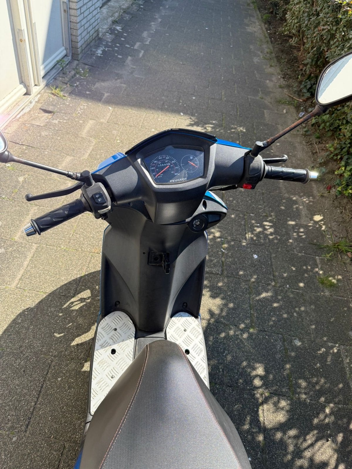 Peugeot Kisbee Scooter - Blauw, Goed Onderhouden, Ophalen, Gebruikt, Maximaal 45 km/u, Overige modellen