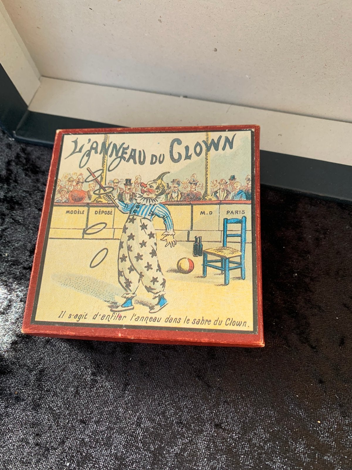 Antiek spel met clown, Ophalen of Verzenden