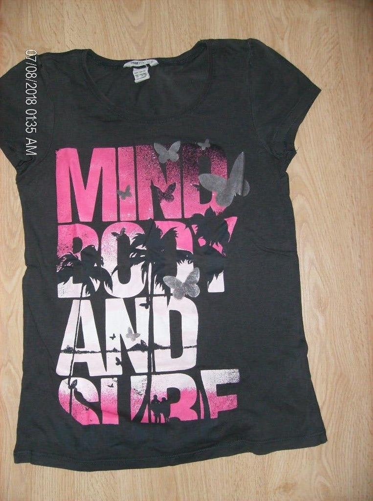 leuk T shirt, Kinderen en Baby's, Kinderkleding | Maat 158, Ophalen of Verzenden, Zo goed als nieuw, Meisje, Shirt of Longsleeve