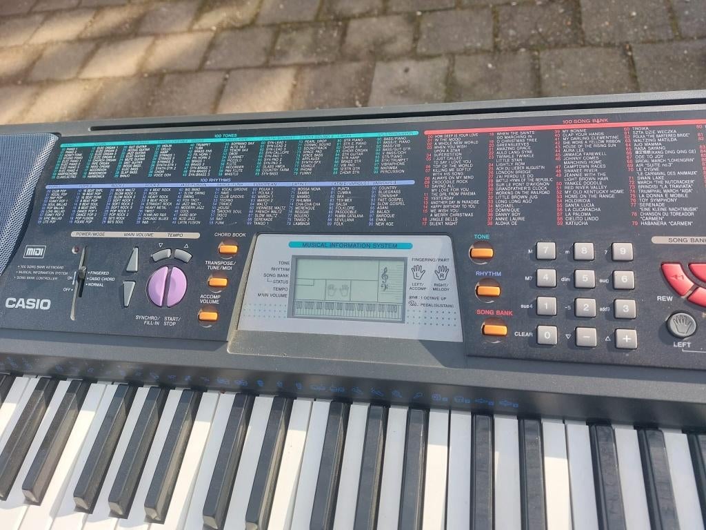 keyboard casio CTK-501 met standaard, Ophalen, Casio, Met standaard, 61 toetsen