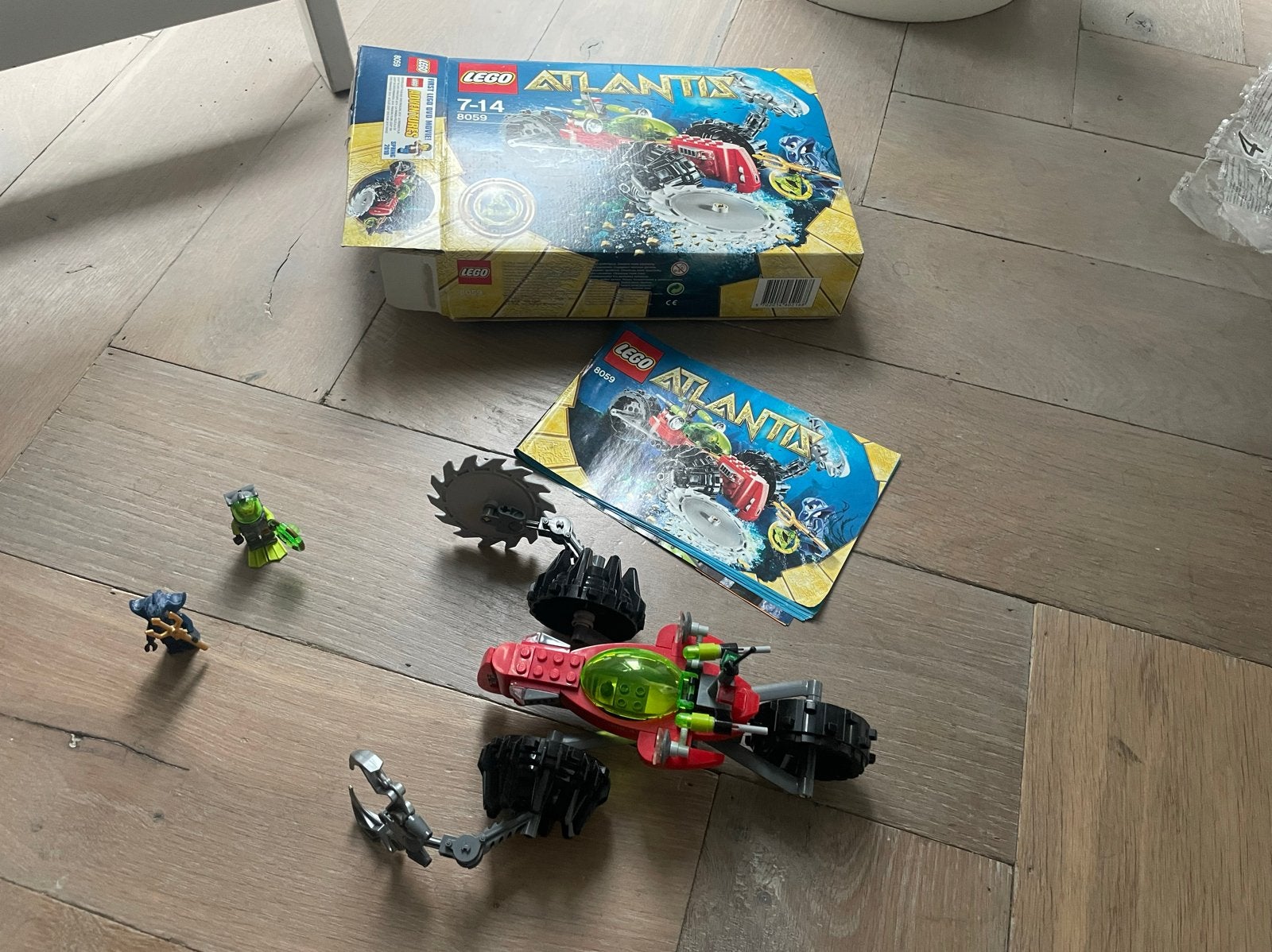 Lego Atlantis 7978: Guardian of the Deep met minifiguren, Kinderen en Baby's, Speelgoed | Duplo en Lego, Zo goed als nieuw, Lego