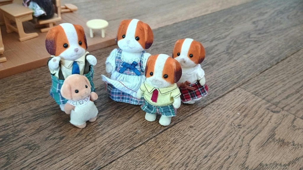Sylvanian families, hond, Ophalen of Verzenden, Zo goed als nieuw, Jongen of Meisje