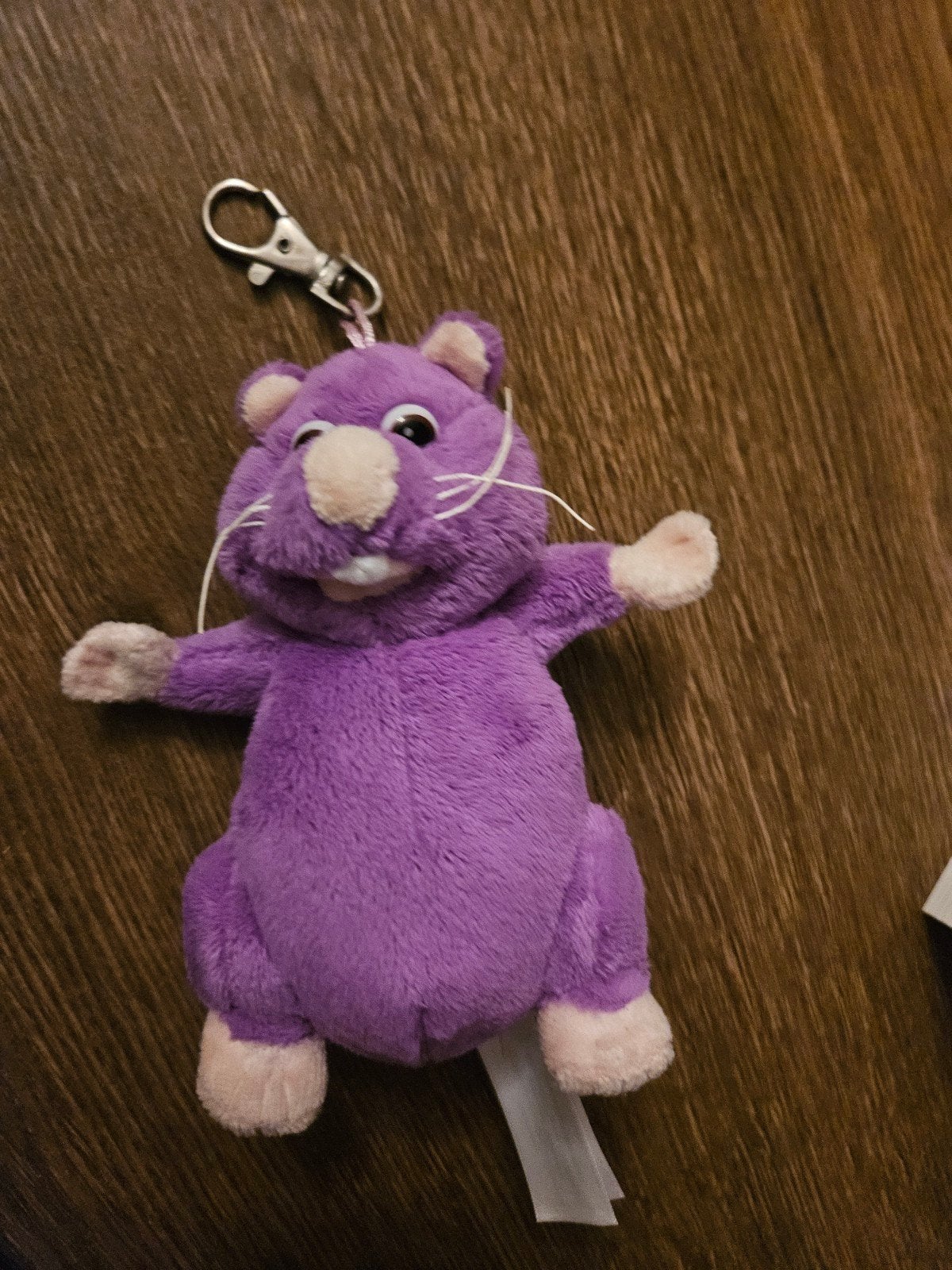 Happy Horse paarse hamster knuffel sleutelhanger, Paars, Overige karakters, Happy Horse, Ophalen of Verzenden