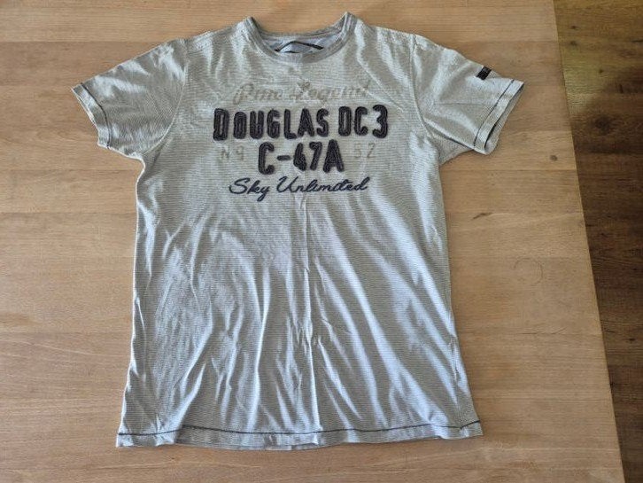 Prachtige t shirt Pall Mall legend.Maat L., Maat 52/54 (L), Verzenden, Pall Mall PME Legend, Grijs