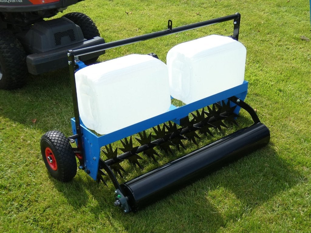 Gazor GT-100 gazonbeluchter voor zitmaaier of quad – 100 cm, Tuin en Terras, Ophalen of Verzenden, Nieuw, Benzine, GAZOR
