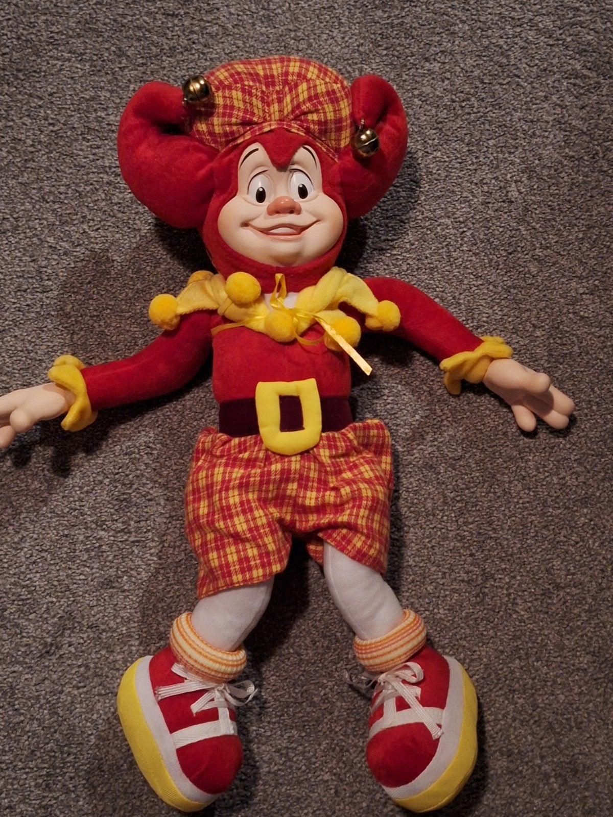Efteling Pardoes de Tovernar Knuffelpop, Ophalen of Verzenden, Zo goed als nieuw, Beeldje of Poppetje
