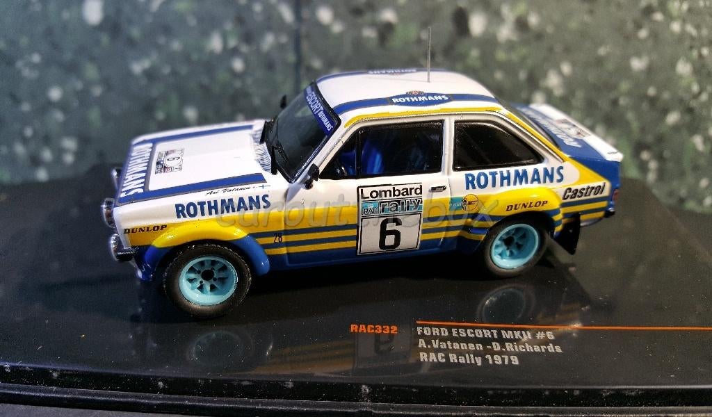 Ford Escort MK II #6 1:43 Ixo V537, Verzenden, Nieuw, Auto, Overige merken