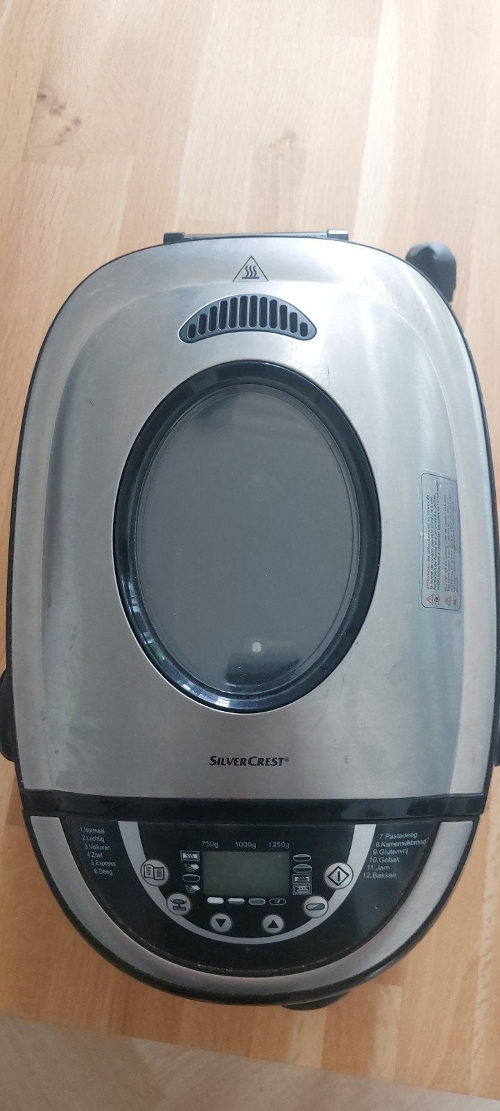 SilverCrest Broodbakmachine SBB 850 C1 - Zo goed als nieuw, Witgoed en Apparatuur, Broodbakmachines, 800 tot 1200 gram deeg, Zo goed als nieuw