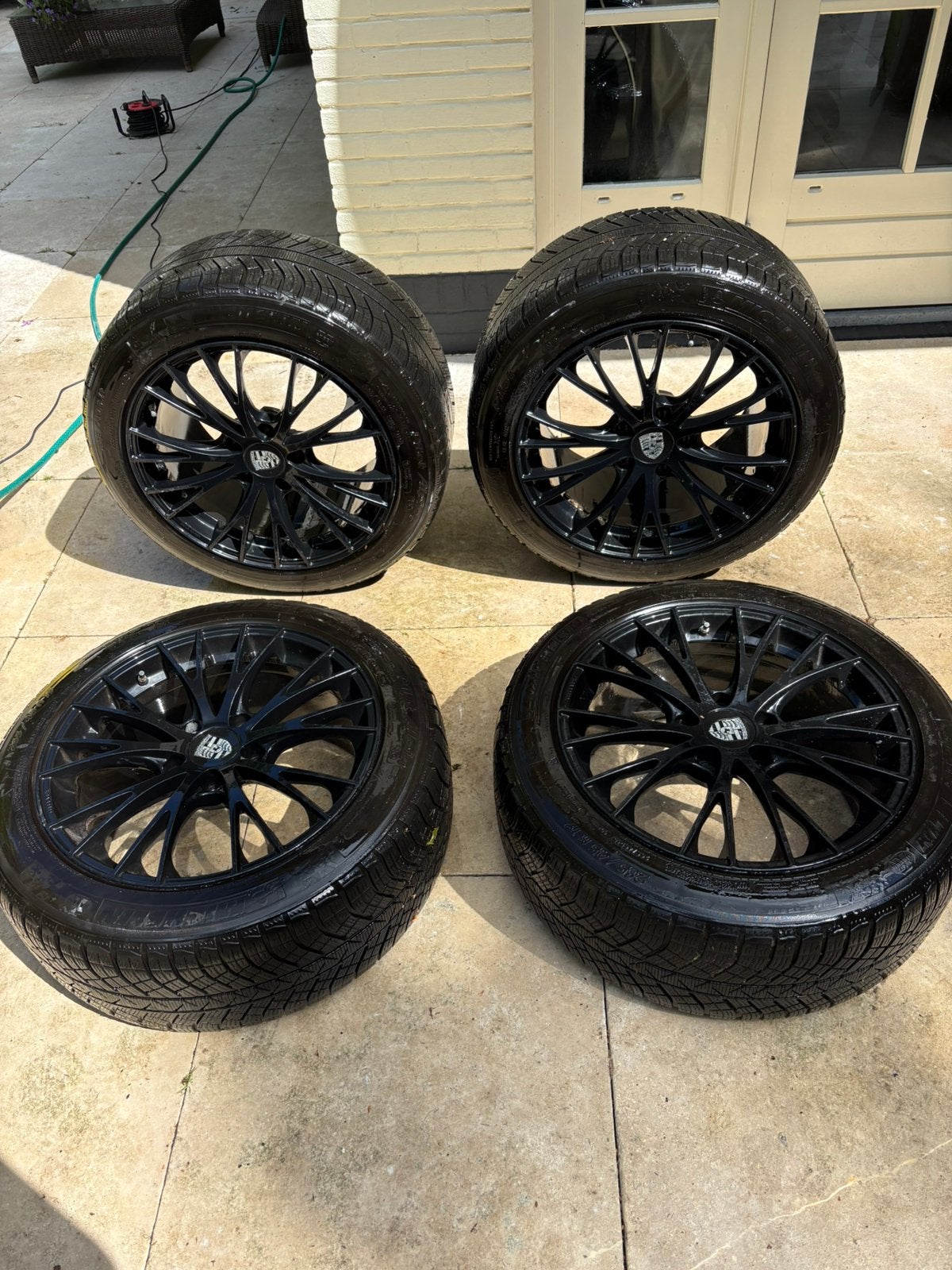 Porsche Panamera 19”Originele Winterset Michelin Pilot Alpin, 255 mm, Banden en Velgen, Winterbanden, Ophalen