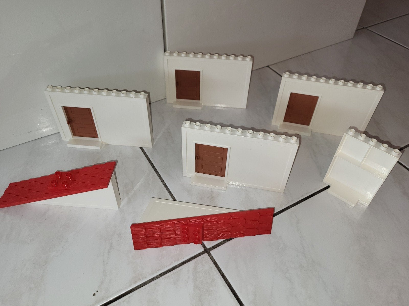 Duplo grote muurdelen voor een huis, Gebruikt, Ophalen of Verzenden, Duplo, Duplo