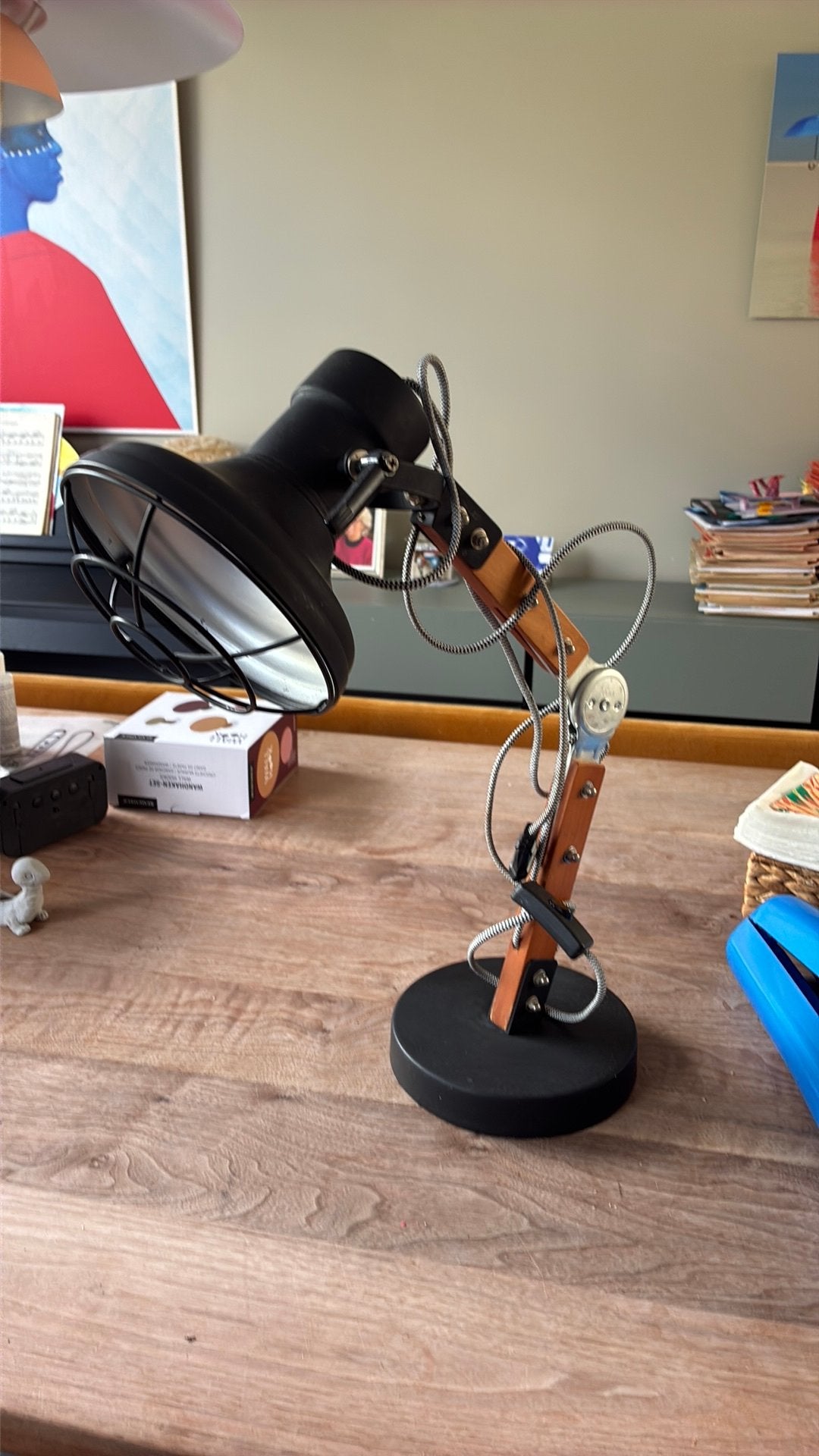 Bureau lamp Kare Design, Bureaulamp, Kare, E14 (klein), Zo goed als nieuw