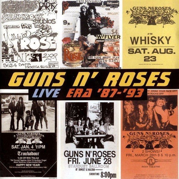 Guns N' Roses – Live Era '87-'93  Originele 2CD Nieuw., Ophalen of Verzenden, Nieuw in verpakking, Poprock, Boxset