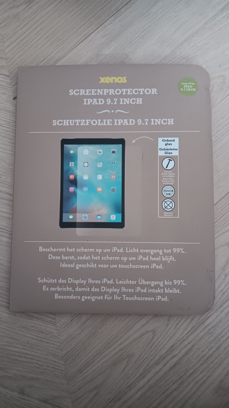 Gloednieuwe Screenprotector voor iPad 9.7 inch, Computers en Software, 9 inch, Overige kleuren, Apple iPad, Nieuw