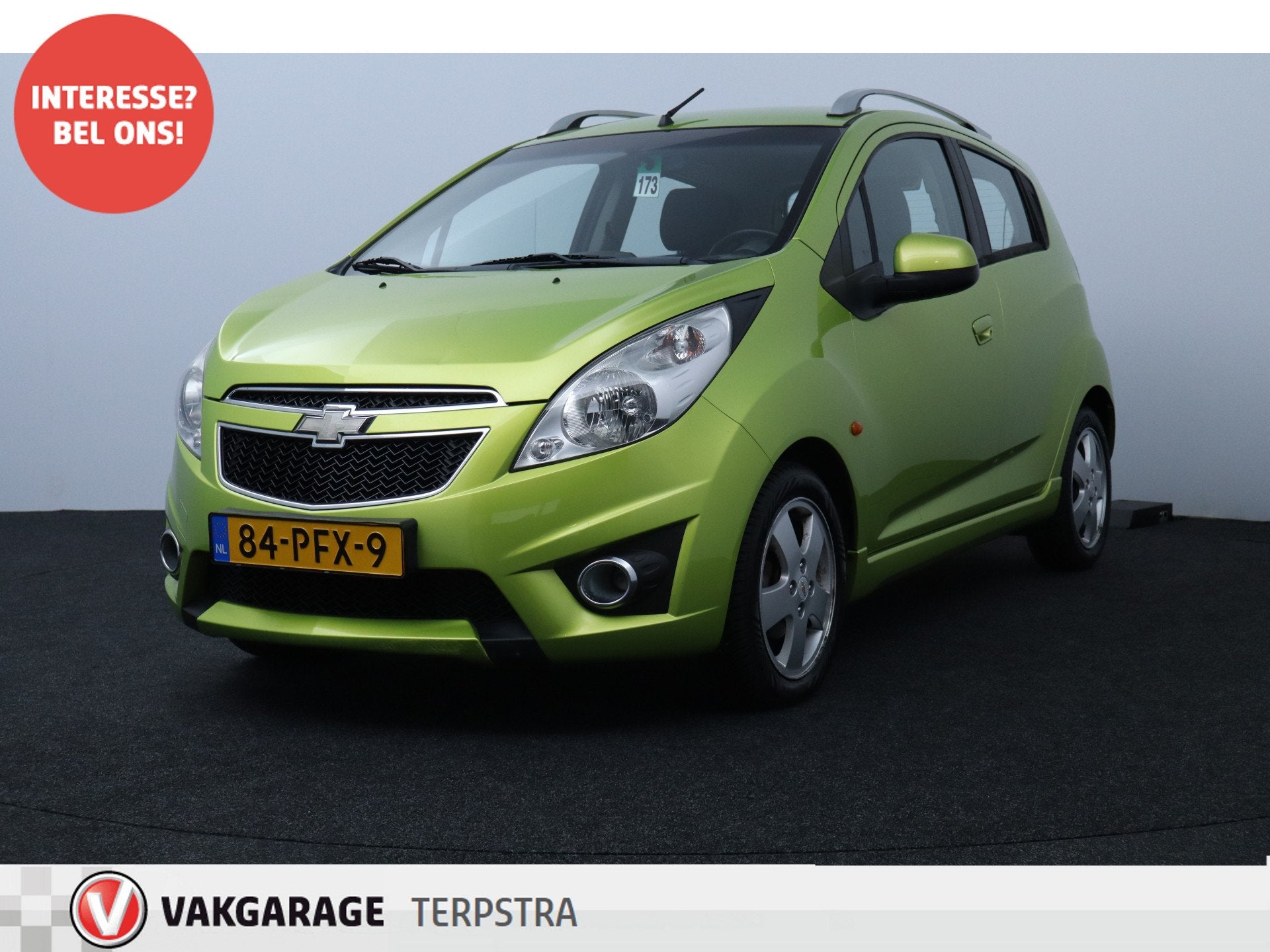Chevrolet Spark 1.2 16V LT/ 15'' LMV/ Clima/ C.V. Afstand/ E, Auto's, Chevrolet, Voorwielaandrijving, Stof, Gebruikt, Zwart