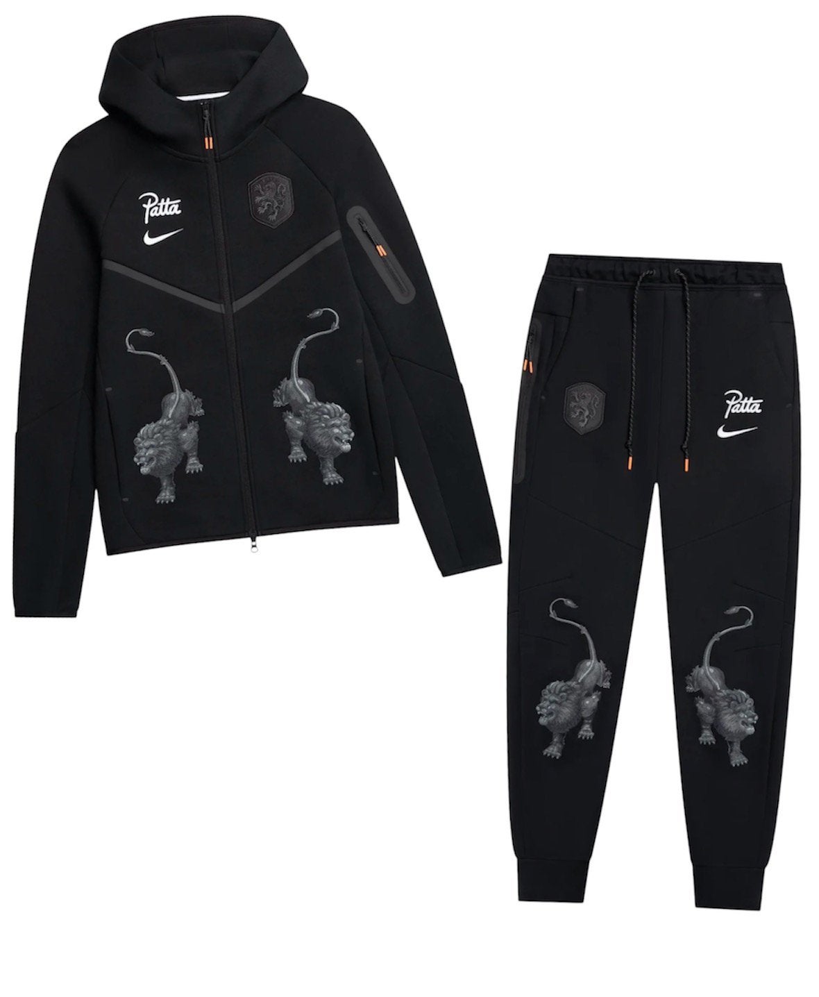 Patta x Nike KNVB Tech Fleece Full Tracksuit - Maat XS, Ophalen of Verzenden, Nieuw, Maat 46 (S) of kleiner