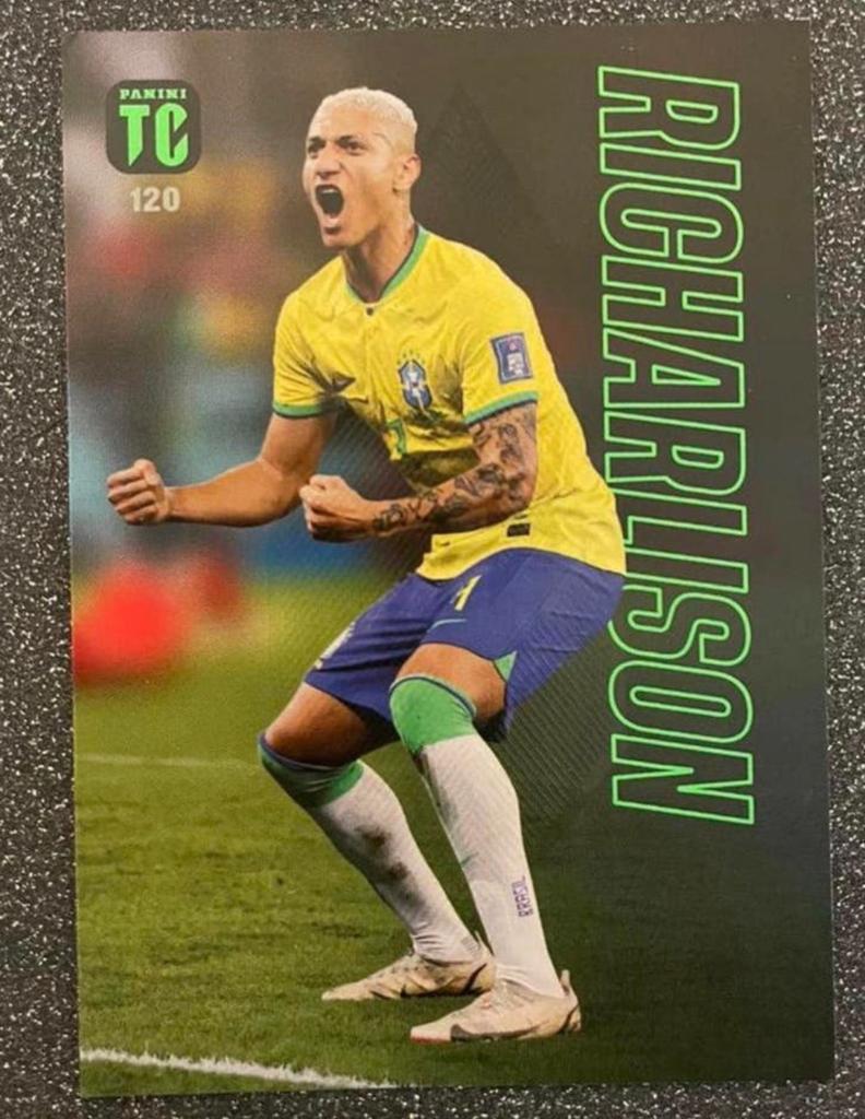 Panini Top Class 2023    RICHARLISON    BRAZIL, Verzenden, Zo goed als nieuw, Plaatje