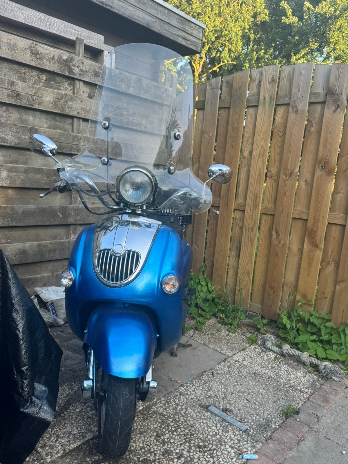 Handige retro scooter!, Ophalen of Verzenden, Gebruikt, Benzine, Overige merken