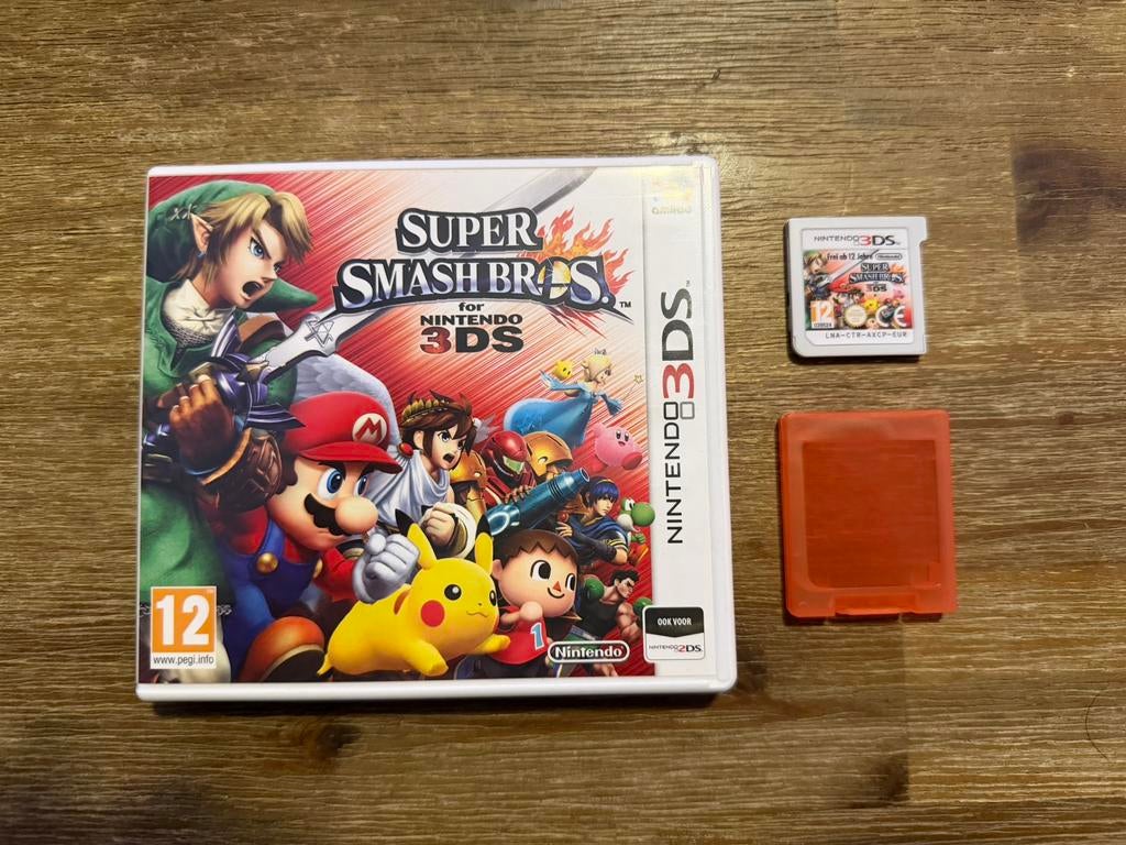 Super Smash Bros 3DS Nintendo, Spelcomputers en Games, Games | Nintendo 2DS en 3DS, Ophalen, Vechten, Zo goed als nieuw, 3 spelers of meer