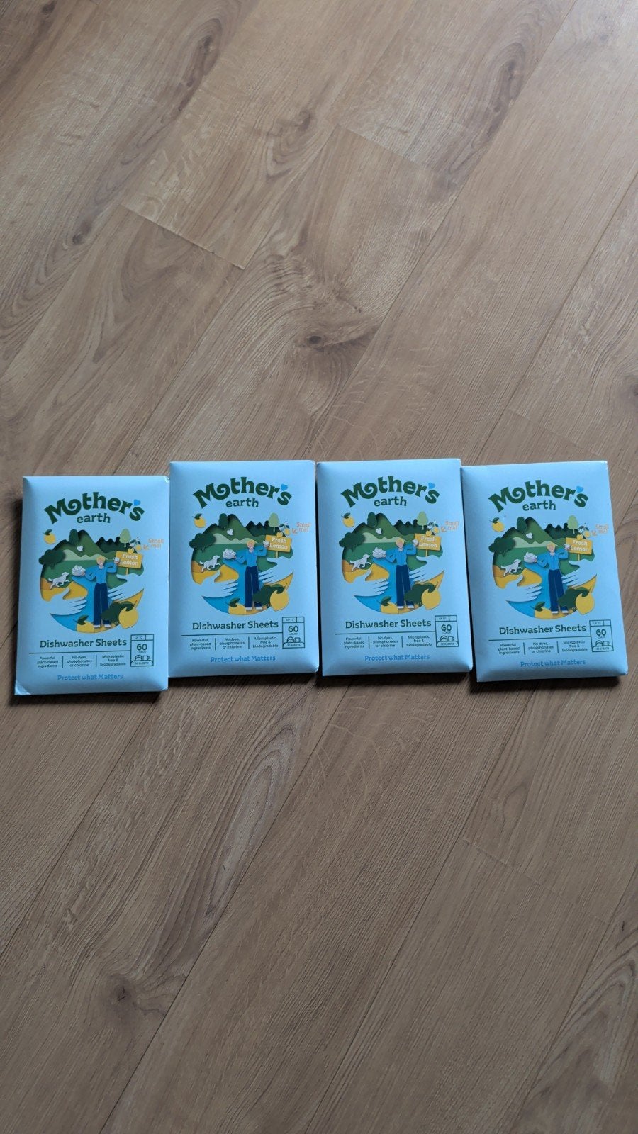 4x Mother's Earth Dishwasher Sheets - 220+ stuks, Ophalen, Nieuw, Minder dan 85 cm