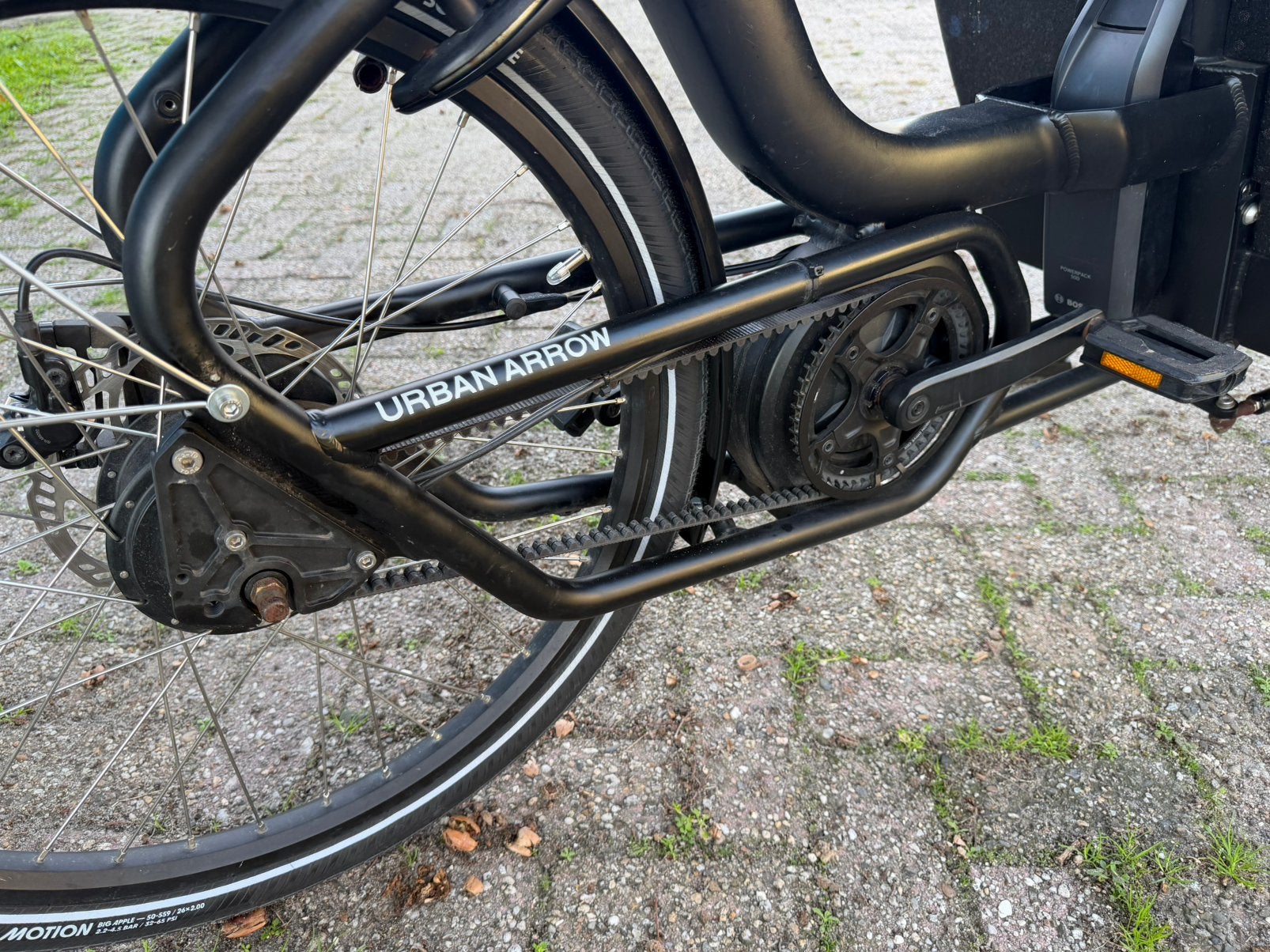 Urban Arrow Bakfiets Performance met Belt - 500WH - garantie, Gebruikt, 2 kinderen, Elektrisch, Nvt