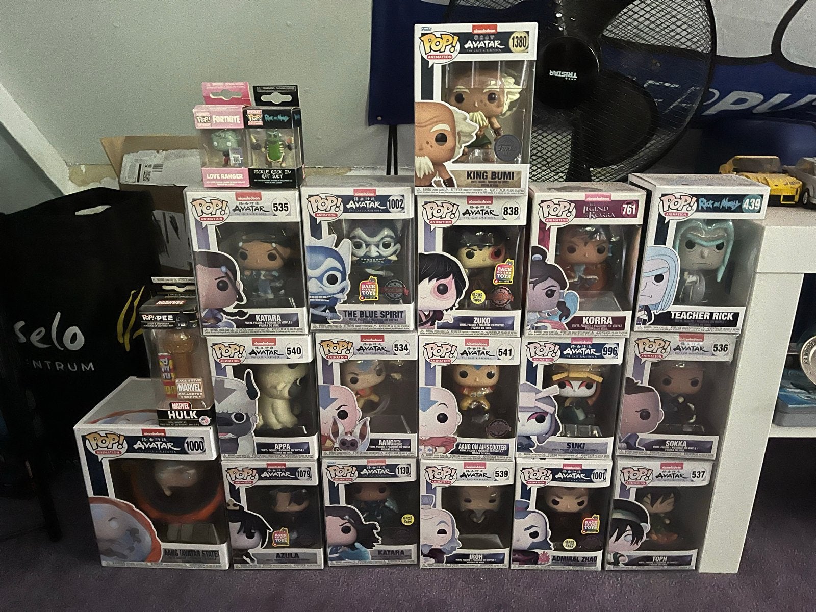Grote collectie Funko Pop! Avatar en meer, Verzamelen, Poppetjes en Figuurtjes, Ophalen of Verzenden, Zo goed als nieuw