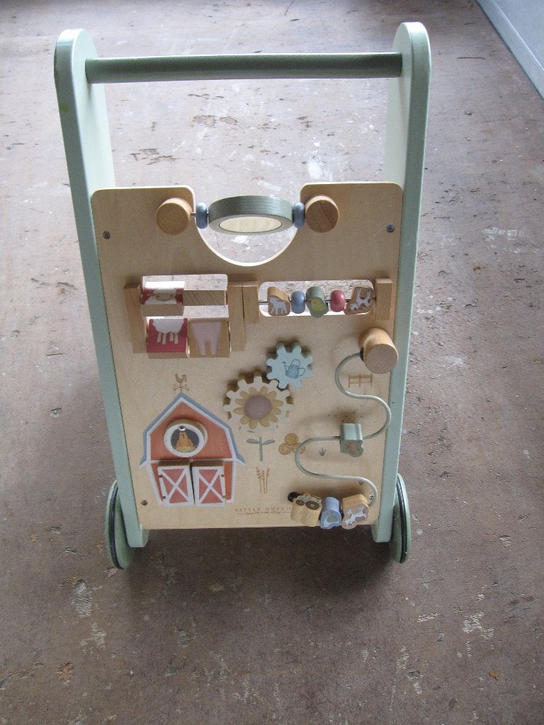 little dutch loopwagentje, Kinderen en Baby's, Ophalen, Zo goed als nieuw, Duw- of Trekspeelgoed