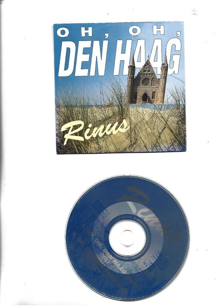 RINUS CD SINGLE  OH, OH DEN HAAG - 1995, Ophalen of Verzenden, 1980 - 1989, Zo goed als nieuw