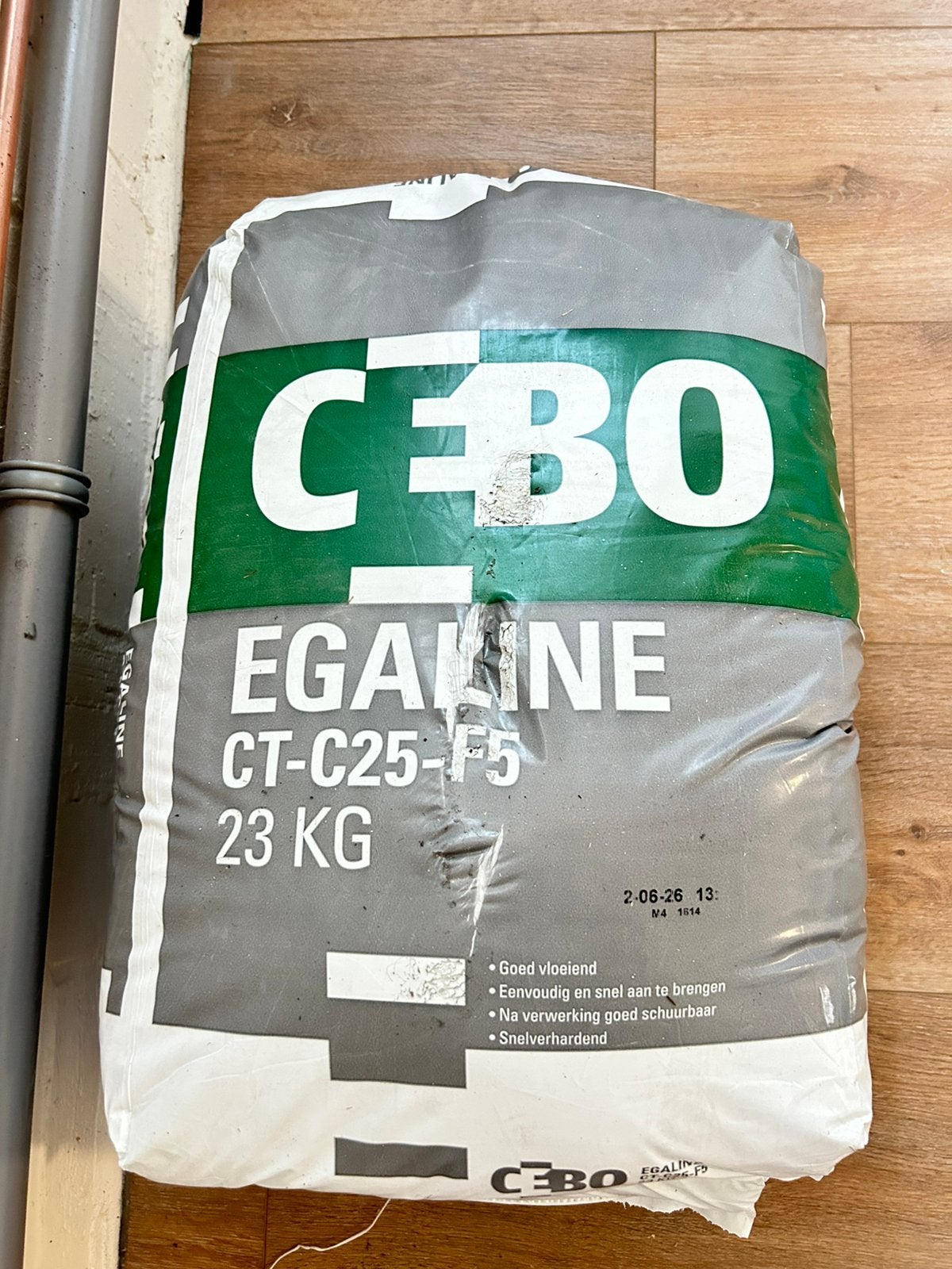 3 zakken egaline, Ophalen, Nieuw, Overige typen