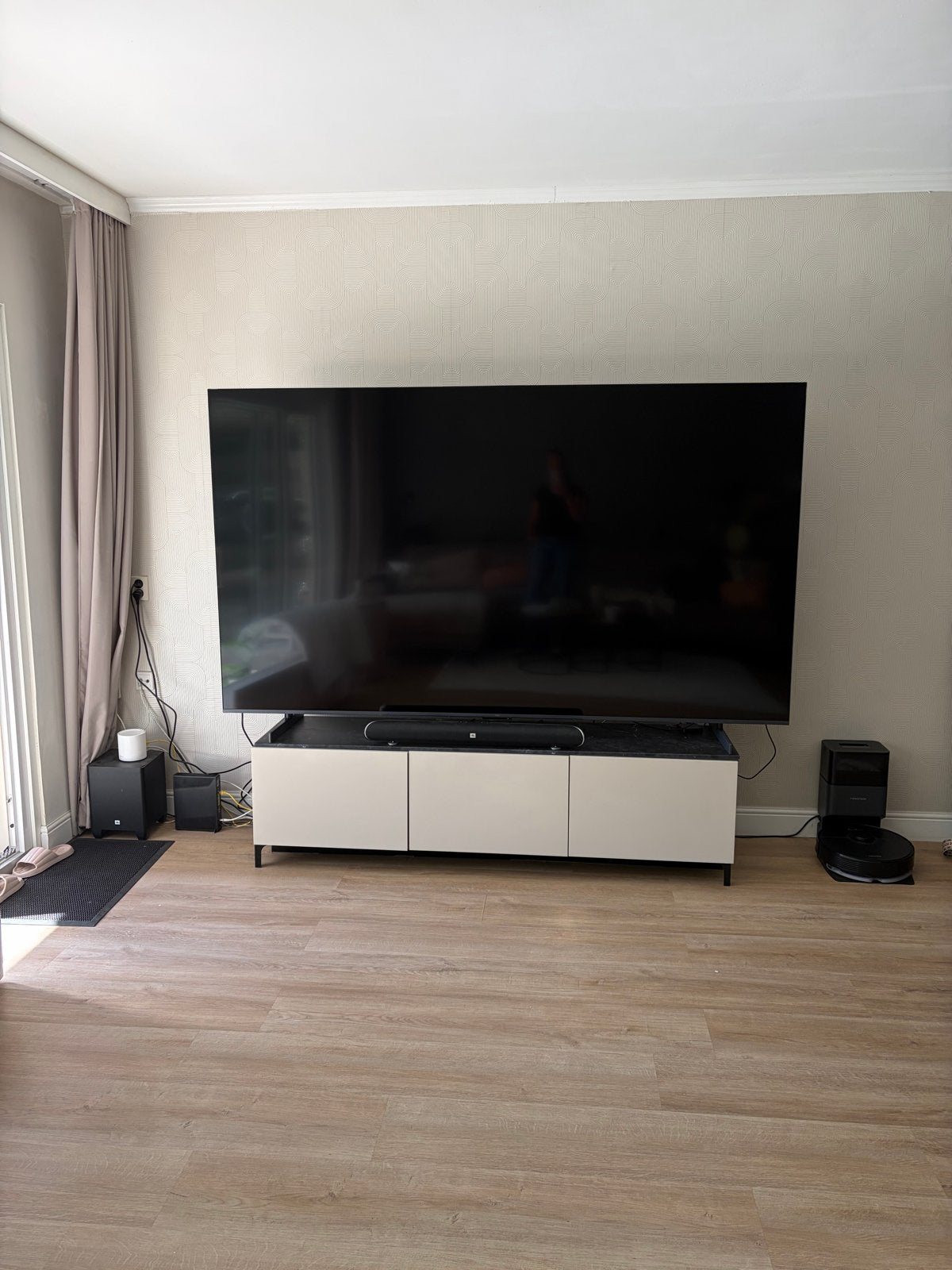 TCL 98 inch TV met schade, 50 Hz, Ophalen, Overige merken, 100 cm of meer