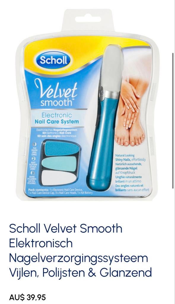 Scholl  Elektronisch Nagelverzorgingsysteem, Ophalen of Verzenden