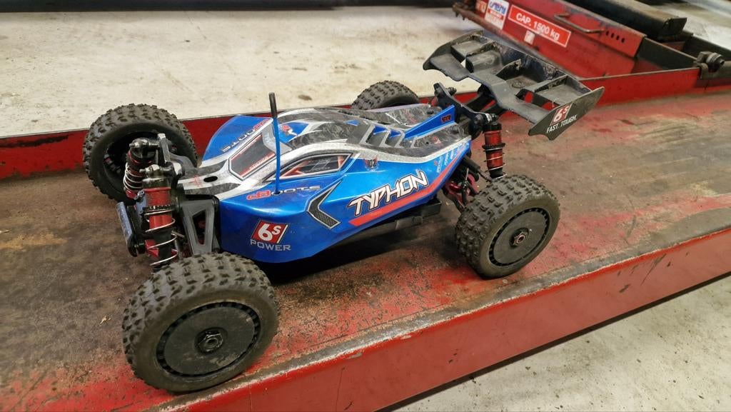 Arrma thypon, Elektro, Gebruikt, Auto offroad, Ophalen of Verzenden