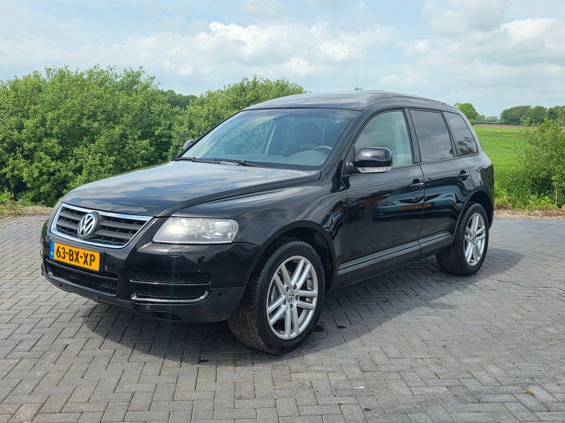Volkswagen Touareg 3.0 TDI AUTOMAAT grijskenteken! APK maart, Automaat, Gebruikt, Volkswagen, Origineel Nederlands