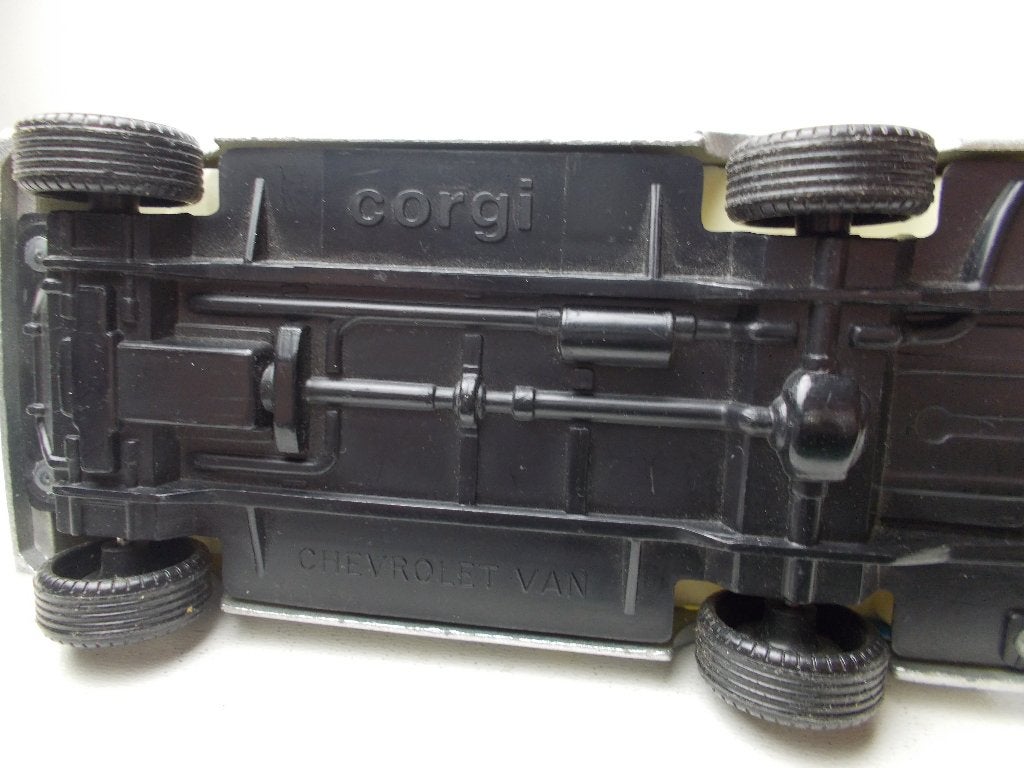 1980 Corgi Toys 435 SUPERMAN CHEVROLET VAN 1:32 Izgst (-E-), Ophalen of Verzenden, Zo goed als nieuw, Bus of Vrachtwagen, Corgi