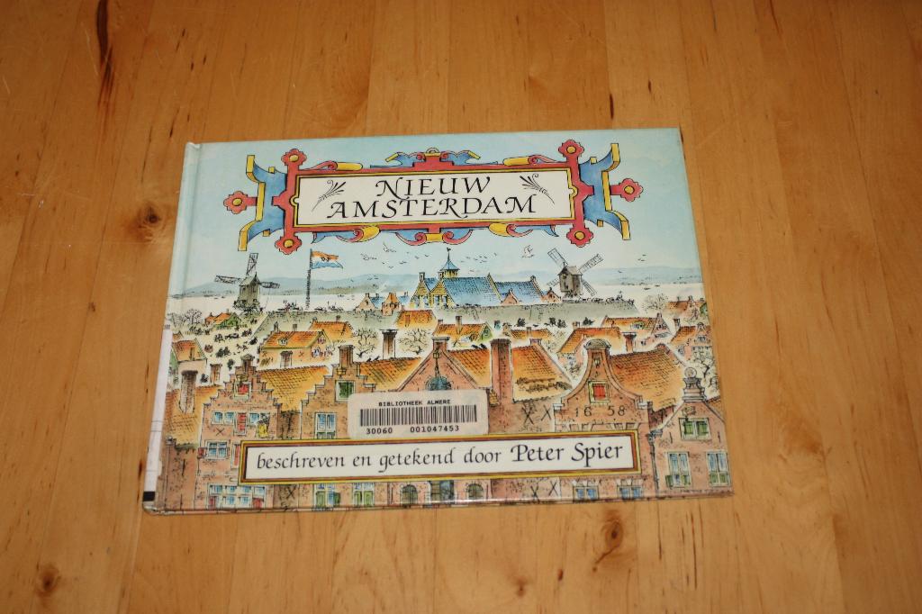 Nieuw Amsterdam, Peter Spier, ex-biebboek, Ophalen of Verzenden, Gelezen, Peter Spier, Non-fictie