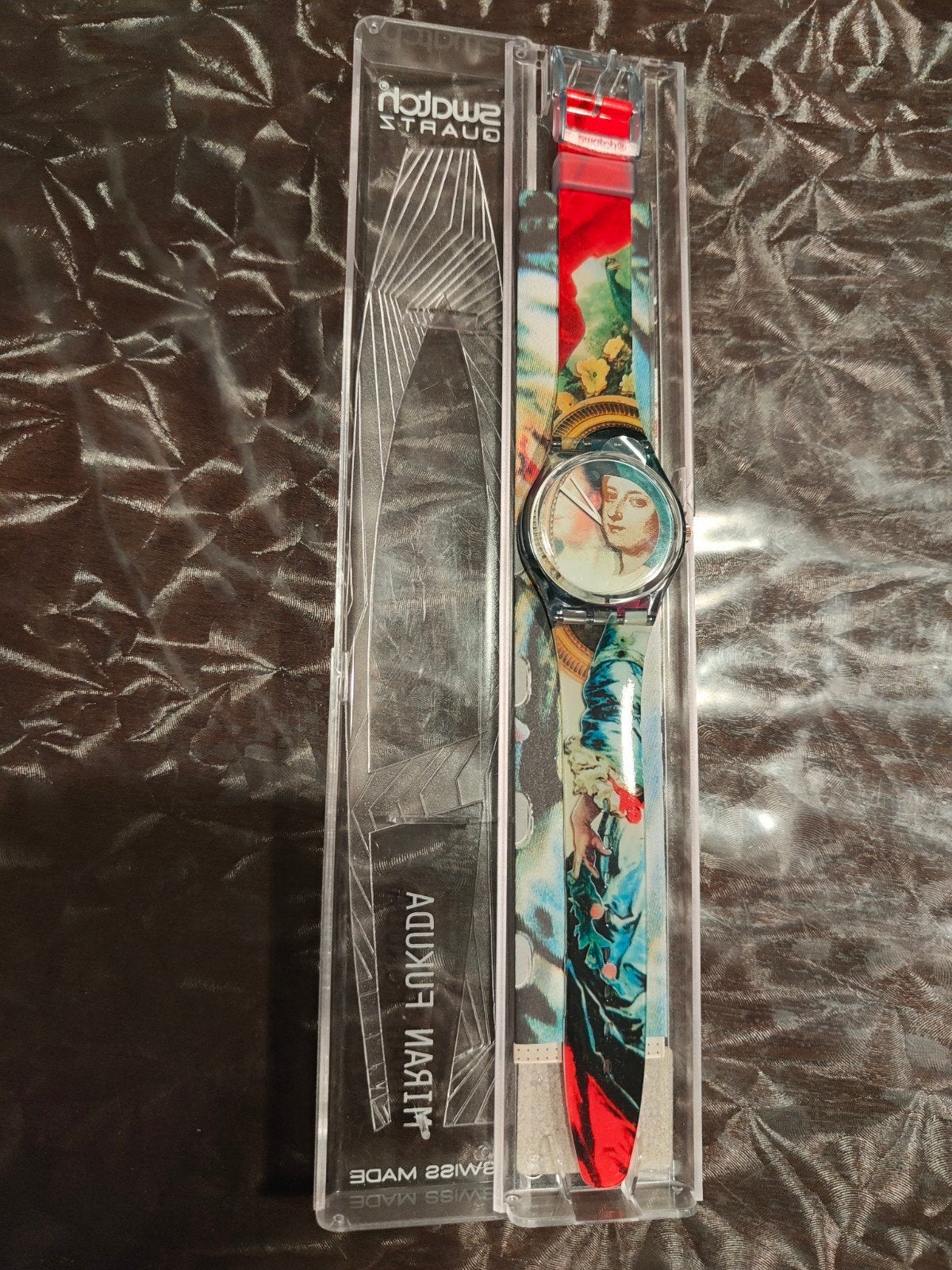 Collectors item Swatch horloge Miran Fukuda, Kunststof, Polshorloge, Swatch, Kunststof
