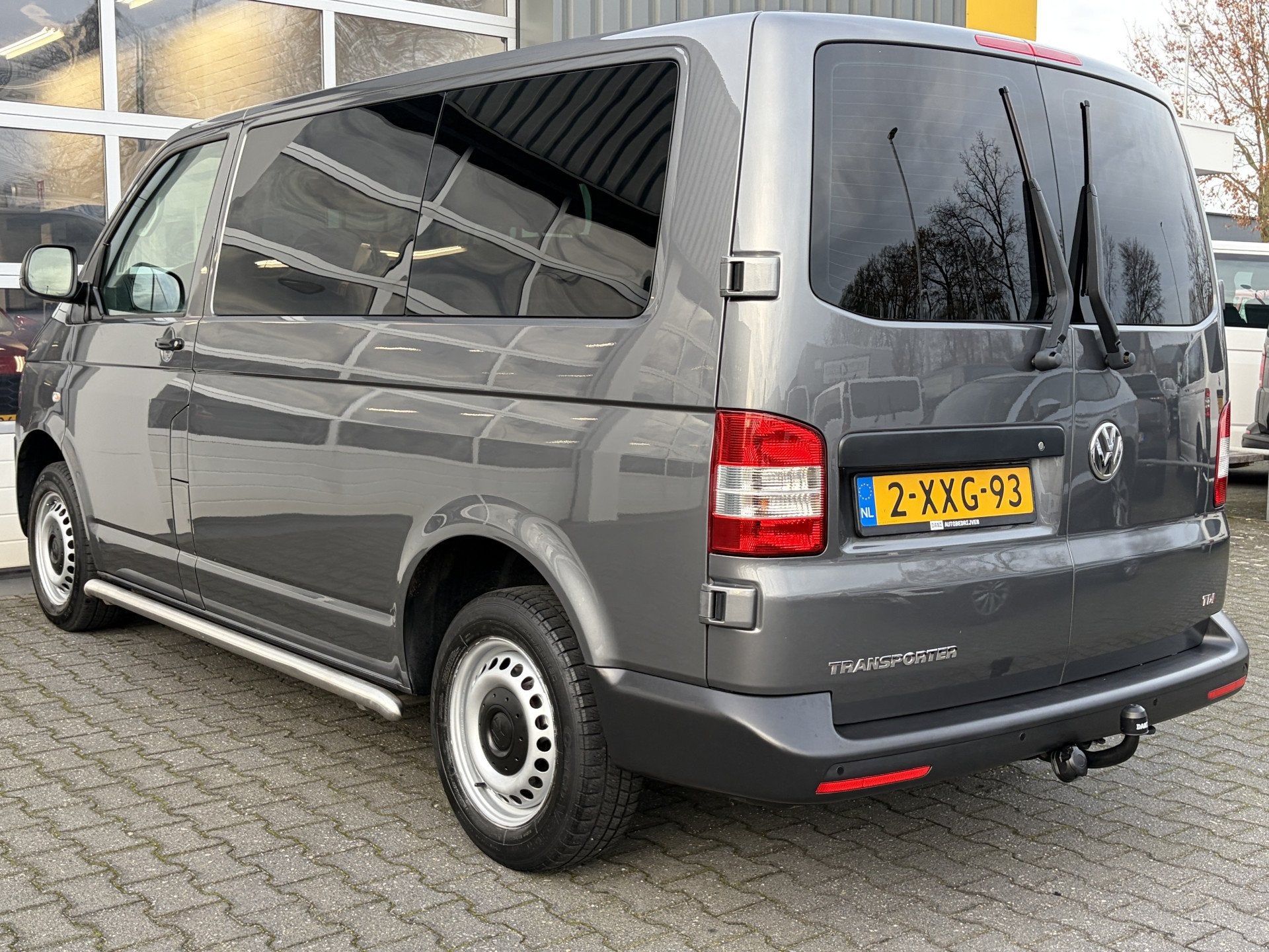 Volkswagen Transporter Kombi 2.0 TDI DSG Automaat 140pk BTW, Euro 5, Stof, Gebruikt, Zwart