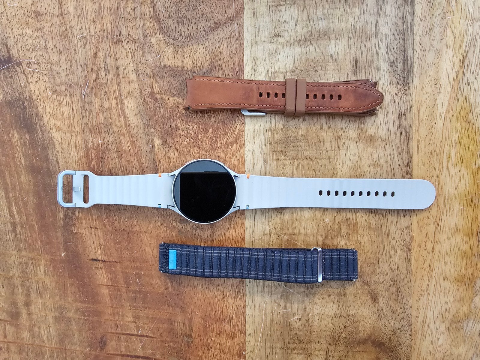 Samsung Galaxy Watch 7 LTE, Sieraden, Tassen en Uiterlijk, Smartwatches, Ophalen, Zo goed als nieuw, Zilver, Android