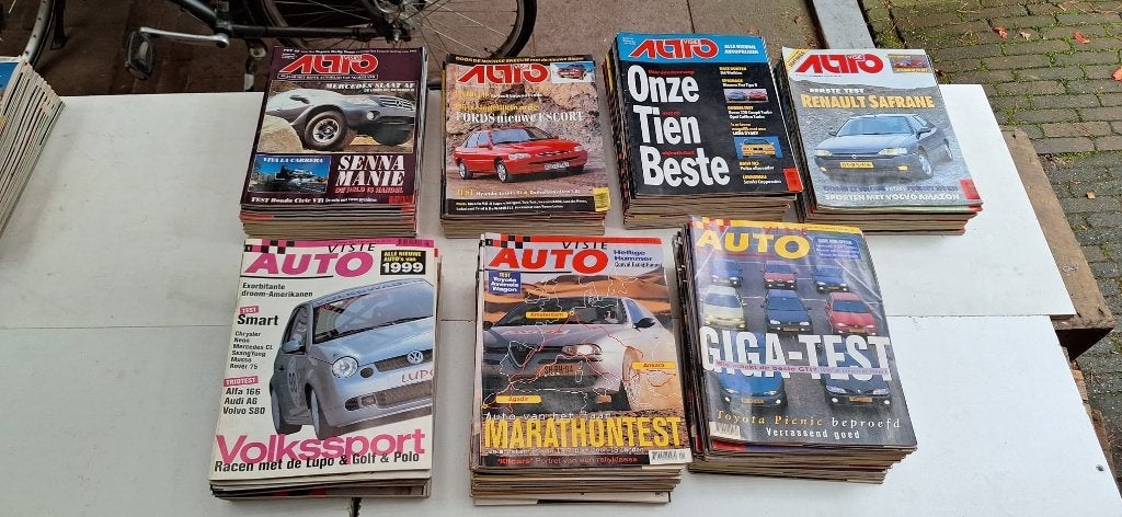 Auto Visie - 7 jaargangen 1992-1997, Overige merken, Diverse Auteurs, Ophalen, Gelezen