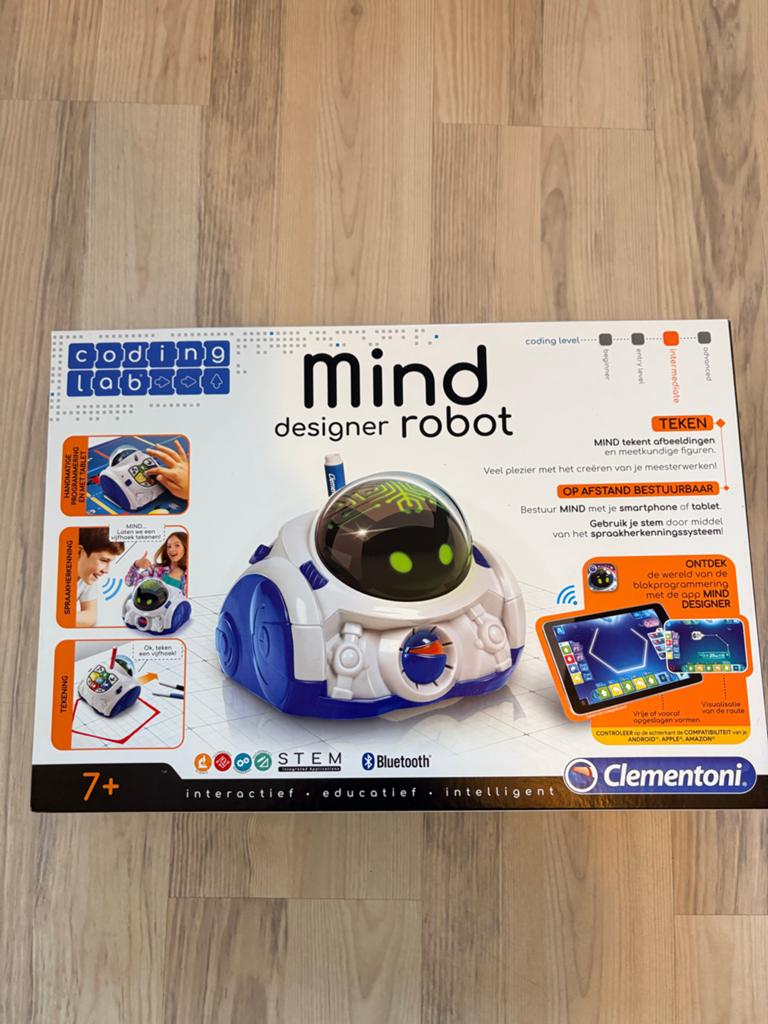 Clementoni Mind Designer Robot - Interactief & Educatief, Ophalen of Verzenden, Zo goed als nieuw, Overige typen, Met geluid