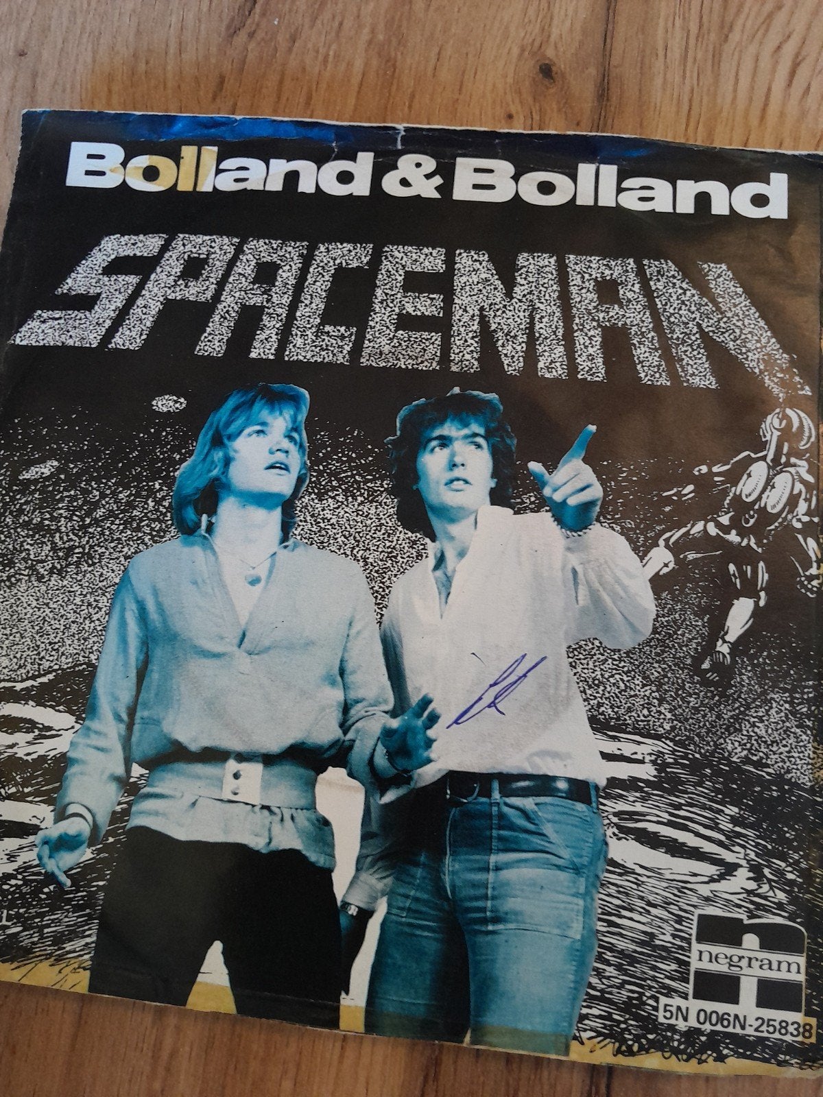 bolland & bolland 7 inch spaceman, Ophalen of Verzenden, Zo goed als nieuw, Pop