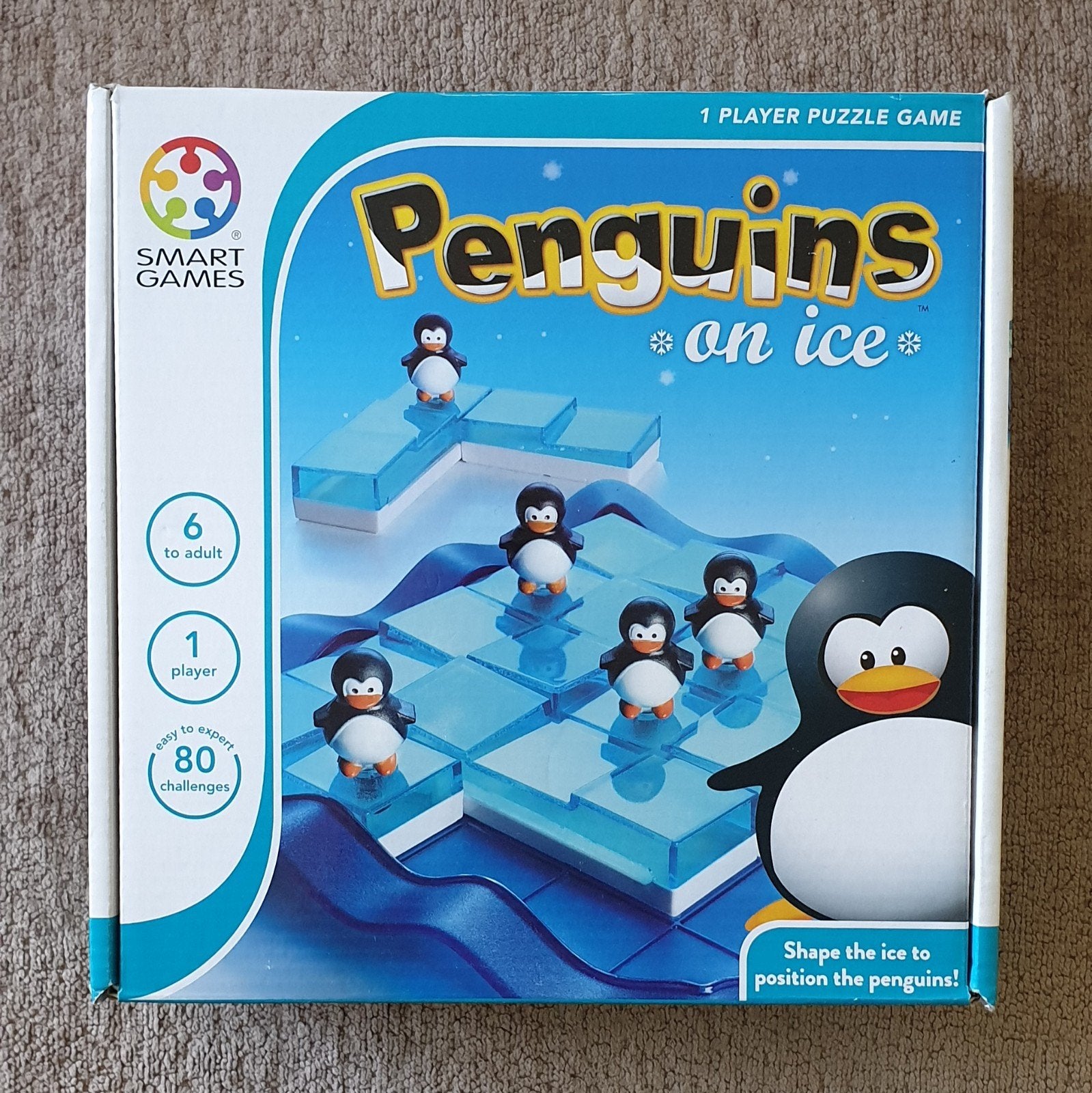 Smart Games Penguin on ice., Een of twee spelers, Ophalen of Verzenden, Zo goed als nieuw, SmartGames