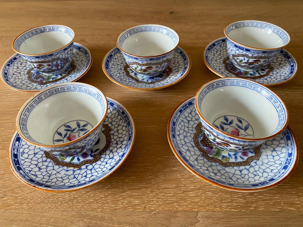 Servies decor 601, Ophalen