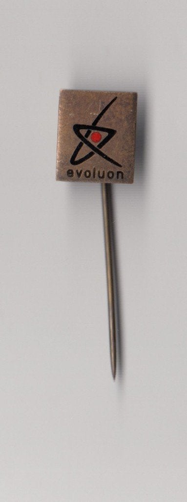 Philips Expositie Centrum Het Evoluon emaille speldje, Gebruikt, Verzenden, Speldje of Pin, Nvt