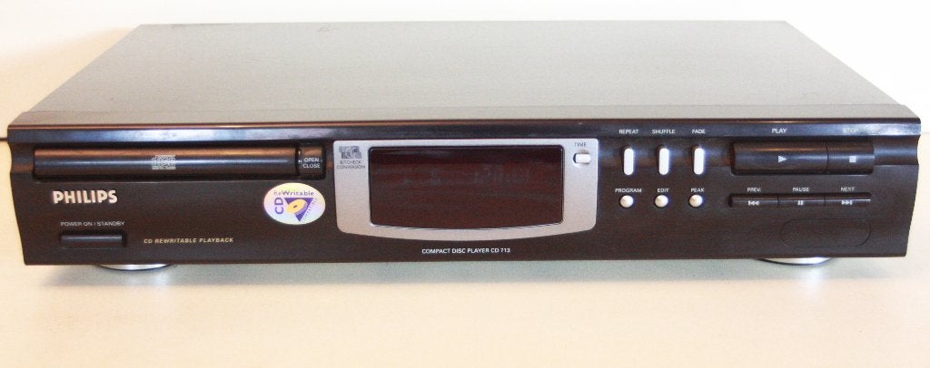 Philips CD 713 CD-Speler / Random / CD Rewritable Playback, Ophalen of Verzenden, Zo goed als nieuw, Philips