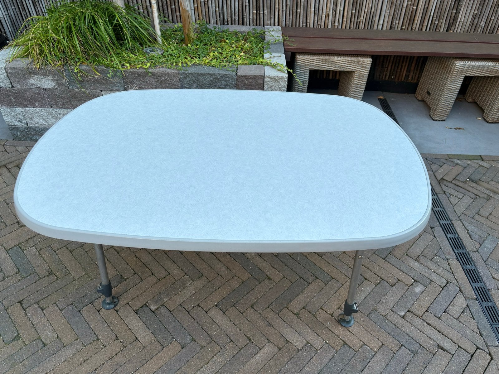 Handige Campingtafel - Lichtgewicht en Verstelbaar, Ophalen, Gebruikt