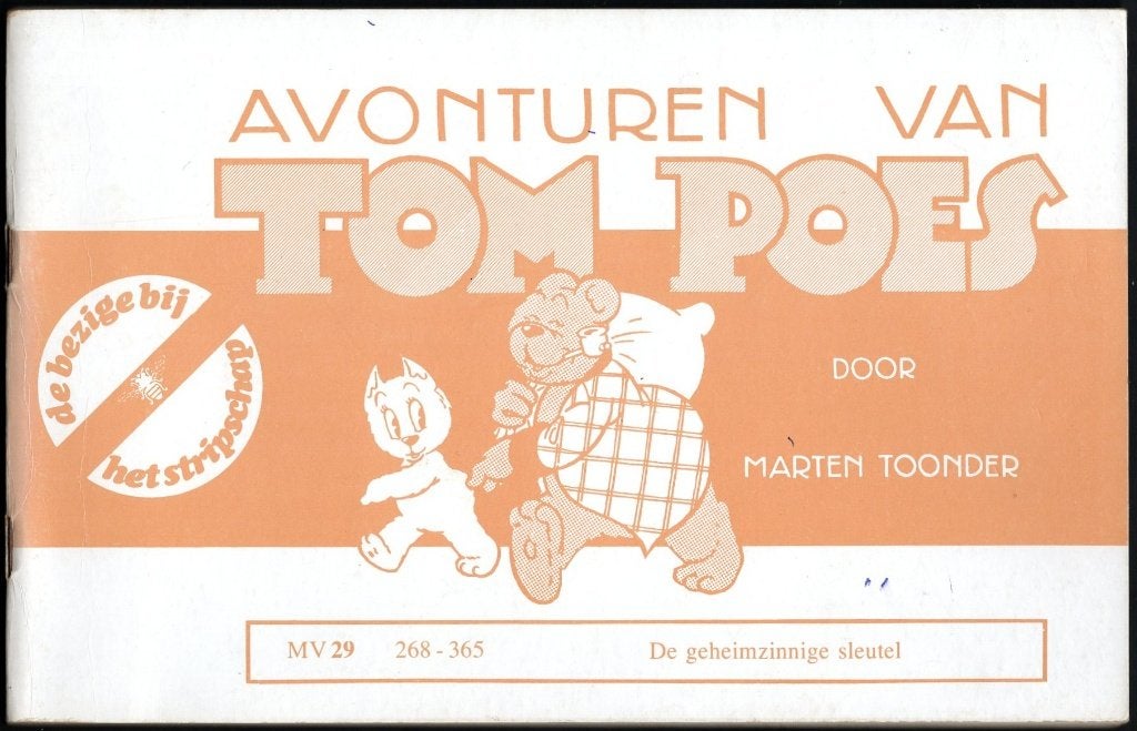 De avonturen van Tom Poes - De geheimzinnige sleutel - MV29, Boeken, Stripboeken, Eén stripboek, Verzenden, Gelezen