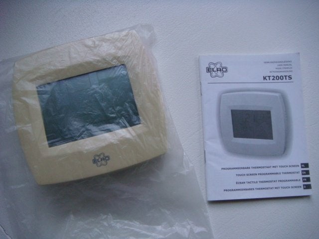 Thermostaat Elro KT200TS met handleiding, Ophalen of Verzenden, Gebruikt